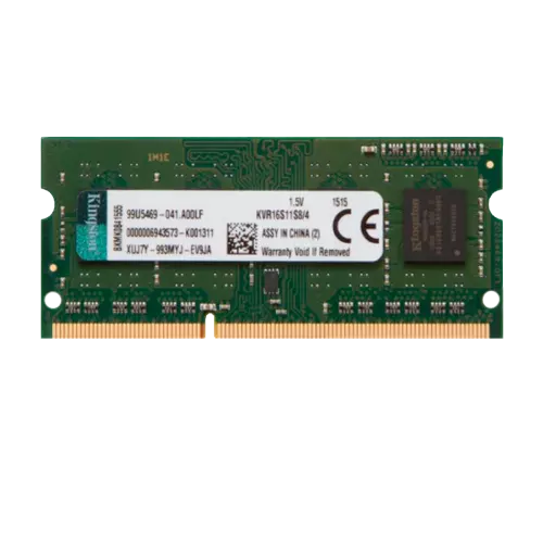 MEMORIA RAM DDR3L 4GB 1600MHZ KINGSTON KVR16